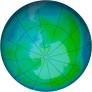 Antarctic Ozone 2012-01-19